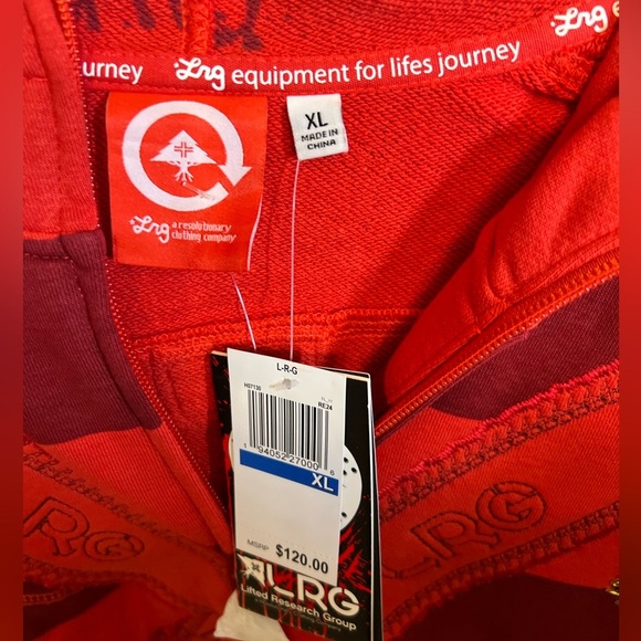 🖤❤️NWT-LRG FRIDAY THE 47TH ZIP HOODIE SZ XL🖤❤️ - Picture 10 of 16